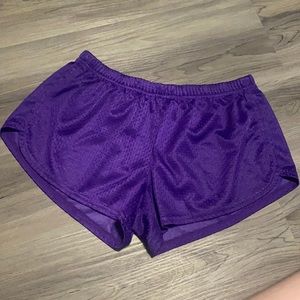 Purple Mesh Soffe Shorts